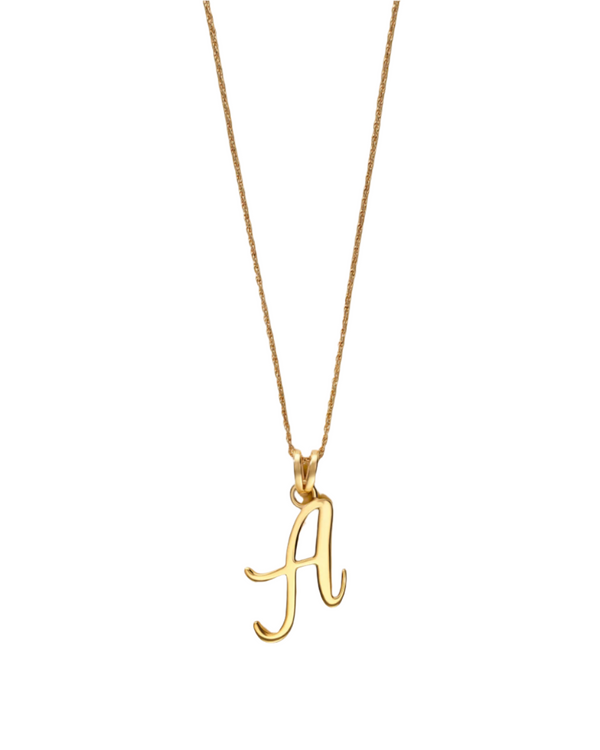 Gold Letter Necklace