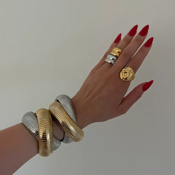 Marrakech Two-Tone Bangle