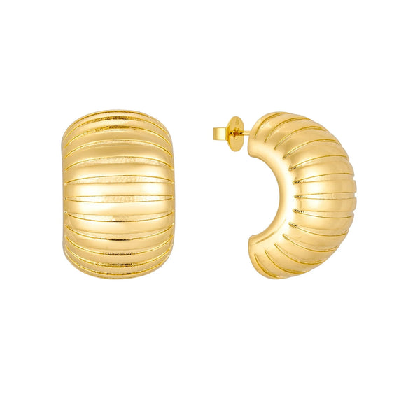 Danai Ribbed Earring